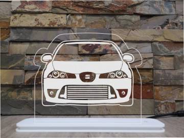 Moldura / Candeeiro com luz de presença - Seat Ibiza 6L - Img 1