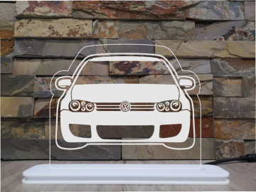Moldura / Candeeiro com luz de presença - Volkswagen Golf IV - Img 3