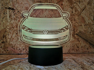 Moldura / Candeeiro com luz de presença - Volkswagen Passat B7 - Img 1