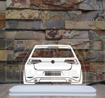 Moldura / Candeeiro com luz de presença - VW Golf Mk7 GTI - Img 1