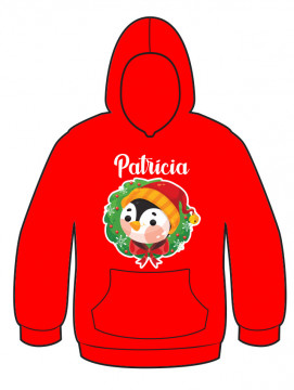 Sweatshirt Natal com Nome - Img 1