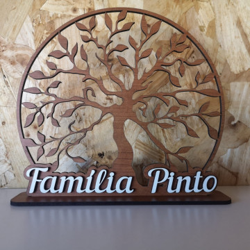 Árvore da vida com nome de família - Img 1