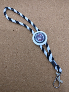Fita Porta Chaves (lanyard) Ajustável para Fiat - Img 2