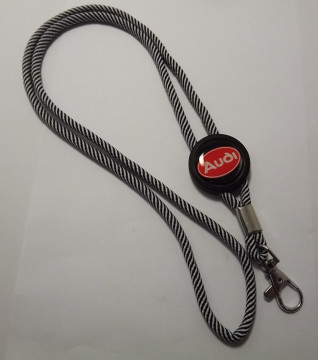 Fita Porta Chaves (lanyard) de Pescoço Ajustável para Audi - Img 4