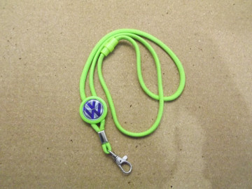 Fita Porta Chaves (lanyard) de Pescoço Ajustável para Volkswagen - Img 5