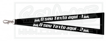 Fita Porta Chaves - VW Golf Mk2 - Traseira - Img 1