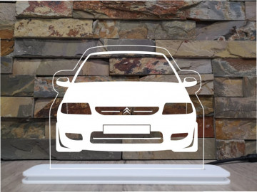 Moldura / Candeeiro com luz de presença - Citroen Saxo Mk1 - Img 1