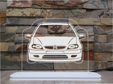 Moldura / Candeeiro com luz de presença - Citroen Saxo mk2 - Img 1
