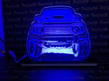 Moldura / Candeeiro com luz de presença - Mitsubishi Pajero - Img 3