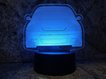 Moldura / Candeeiro com luz de presença - Opel Astra G - Img 2