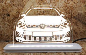 Moldura / Candeeiro com luz de presença - Volkswagen Golf VII (7) - Img 1