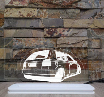 Moldura / Candeeiro com luz de presença - VW Golf Mk3 - Lateral - Img 1