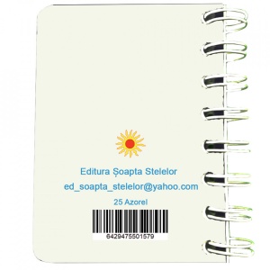 Carnet cu spira Azorel, 7 x 10 cm, 75 foi veline - Img 3