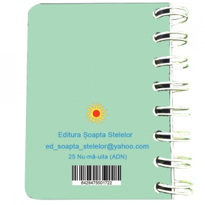 Carnet cu spira Nu-ma-uita ADN, 7 x 10 cm, 75 foi veline - Img 5