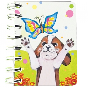 Carnet cu spira Azorel, 7 x 10 cm, 75 foi veline