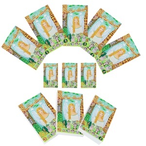 Set carnetele de buzunar Arhanghelul Ariel 10 + 1, 100 foi albe, 5 x 8 cm