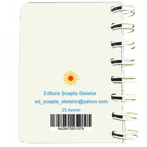 Carnet cu spira Azorel, 7 x 10 cm, 75 foi veline - Img 5