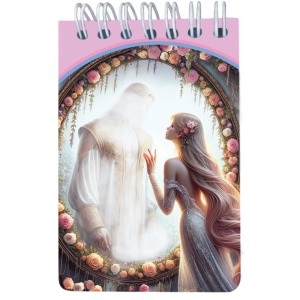 Carnet cu spira 7 x 10.5 cm, 50 foi veline, Intalnirea
