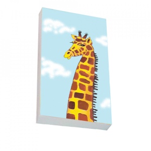 Carnetel de buzunar Girafa, 5 x 8 cm, 100 foi veline - Img 3