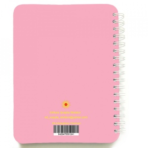 Carnet cu spira Arhanghelul Chamuel, 12 x 16 cm, 100 foi dictando cu inger, necartonat - Img 6