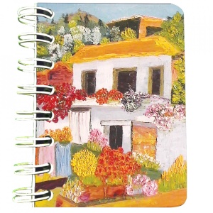 Carnet cu spira Dimineata insorita, 7 x 10 cm, 75 foi veline