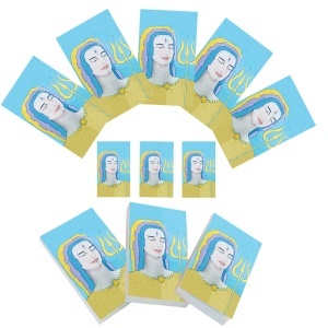Set carnetele de buzunar Shiva 10 + 1, 100 foi albe, 5 x 8 cm