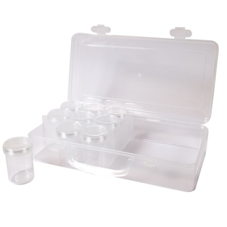 Playbox Storage box 2 compartments with 9 round
