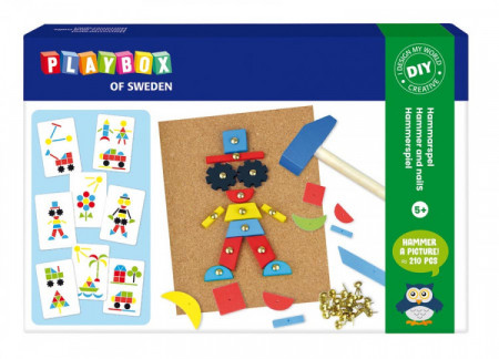 Playbox Craft - Set ciocan si cuie