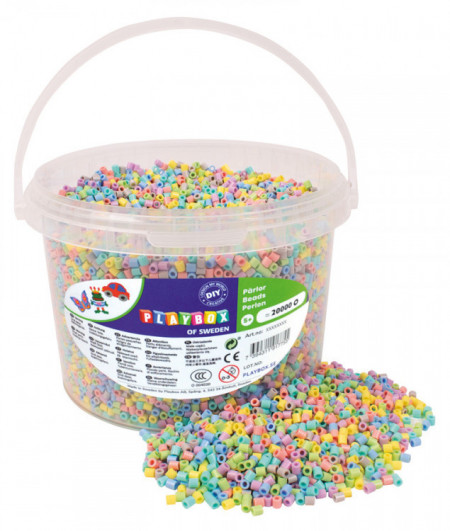 Playbox Margele de calcat - culori pastel - 20.000buc