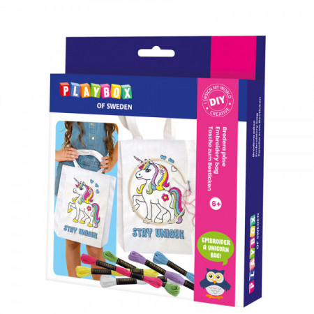Set pentru broderie, be unique, Playbox