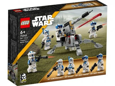 Pachet de lupta Clone Troopers divizia 501 LEGO® Star Wars™