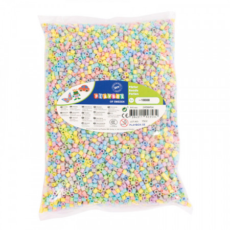 Playbox Margele de calcat - culori pastel - 10.000buc