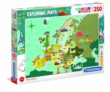 Puzzle 250 Exploring Maps 3
