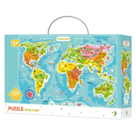 Puzzle harta lumii