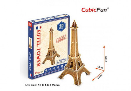 3D puzzle mini Small Eiffel Tower France