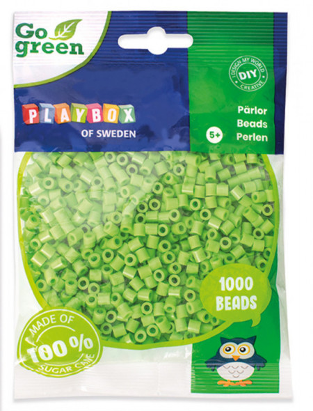 Playbox Margele de calcat Bio - verde deschis - 1.000buc