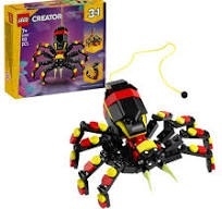 LEGO® Creator 3 in 1 - Animale salbatice: Paianjen surprinzator 31159, 153 piese
