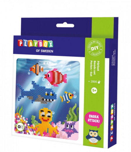 Playbox Set margele de calcat - tematica pestisori - 2.000buc