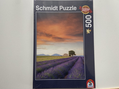 Puzzle Schmidt 500 piese - lavandă