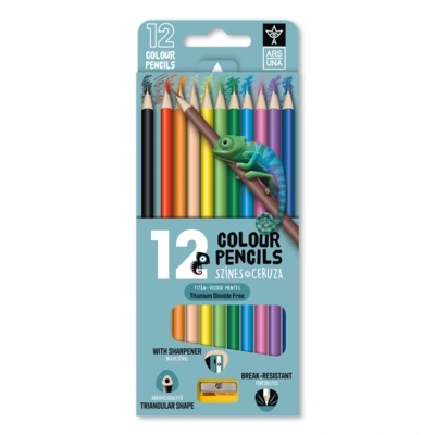 Set creioane colorate Ars Una