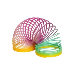 Arc-spirală curcubeu Alldoro - jucărie flexibilă și senzorială