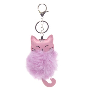 ars una purple pom pom cat