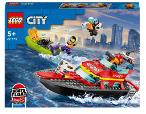 Barca de salvare a pompierilor LEGO® City