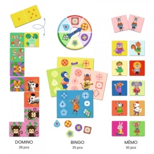 Bingo Memo Domino Prieteni Djeco - Img 2