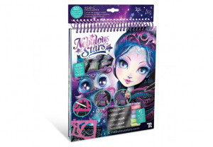 Carte de desene creative - Nebulous Stars - pagini negre - Img 2