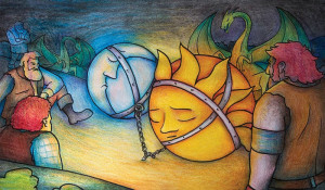 Diafilm HU - A nap es a hold, Az okos anya