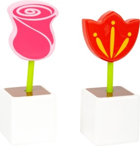 Flower Set with Watering Can FSC 100% Small Foot - Img 3