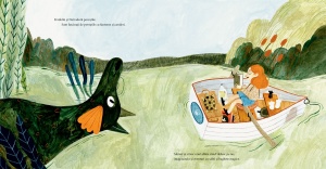 Franklin, Nati și cartea basmelor – carte ilustrată pentru copii despre prietenie, curaj și puterea imaginației, semnată de Jen Campbell.