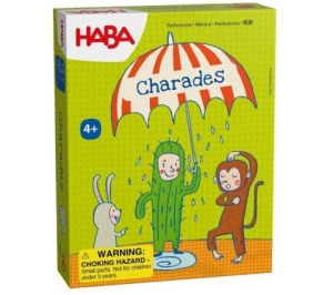 Haba Joc Pantomima in Cutie Metalica, 48 Carduri Ilustrate, 4 Jucatori