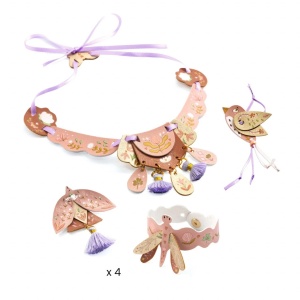 Joc creativ DIY, Bijuterii Miss Rosefinch, Djeco - Img 3